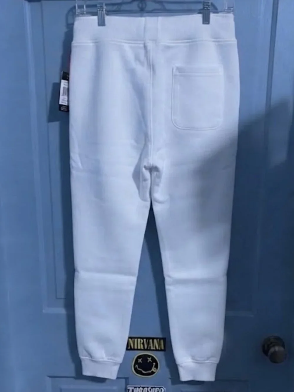 NWT Southpole Boys White Jogger Sweatpants L 14-16 Streetwear